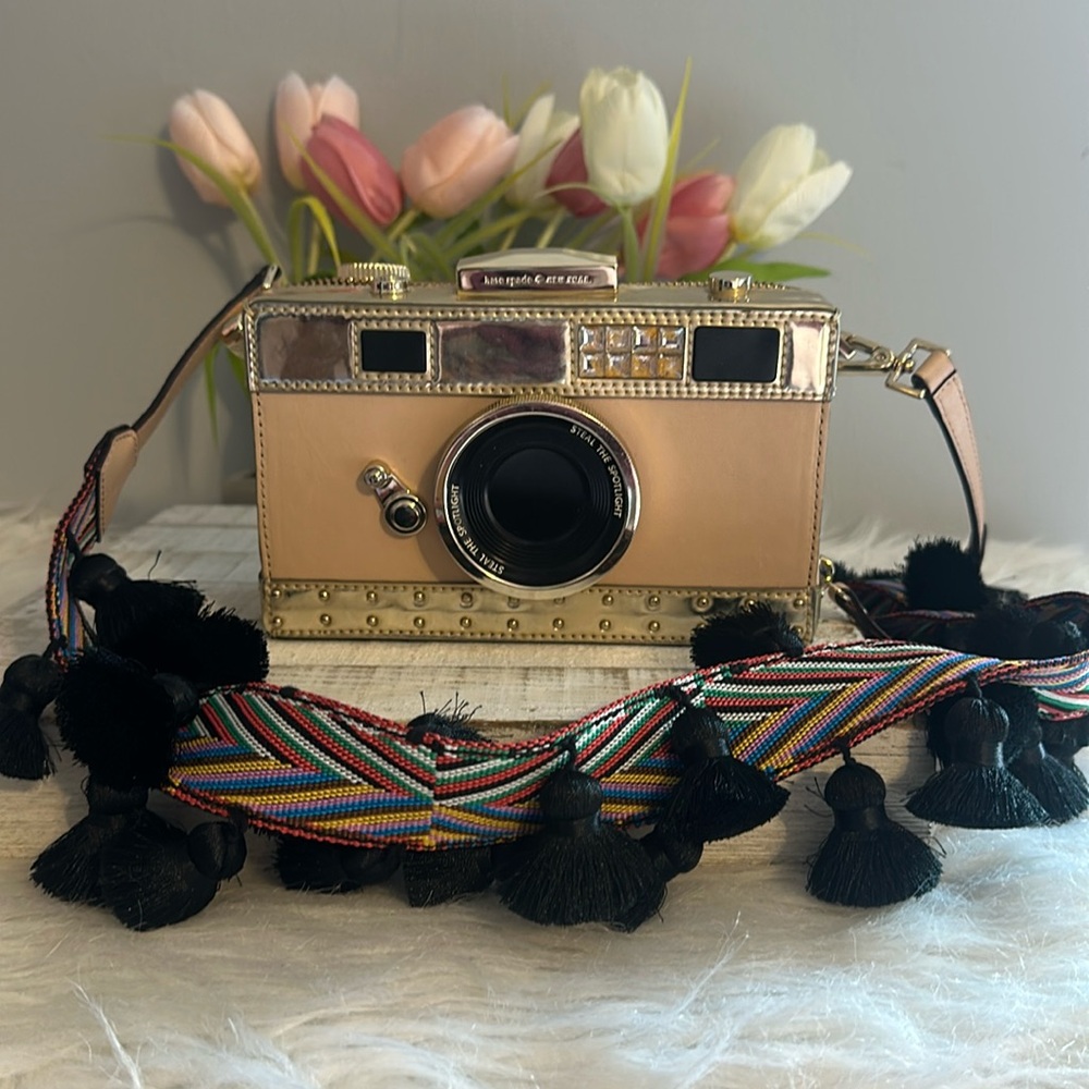 Rare Kate spade spice things up camera bag